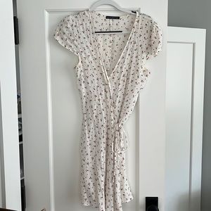 Brandy Melville flower wrap dress